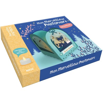 Mon coffret d'artiste - Mon merveilleux photophore en paper art - Auzou