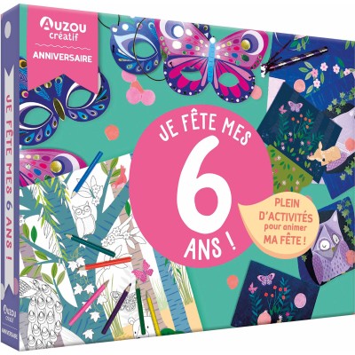 Mon coffret d'anniversaire - Je fête mes 6 ans ! - Auzou