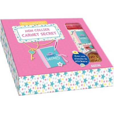 Mon superbe bijou - Mon collier carnet secret - Auzou