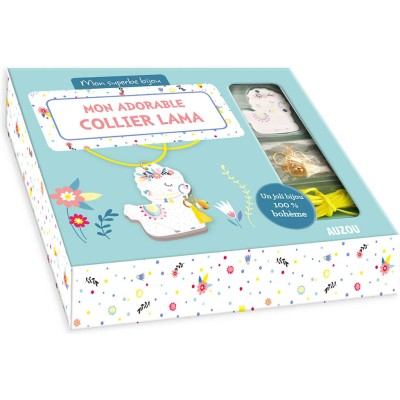 Mon superbe bijou - Mon adorable collier lama - Auzou