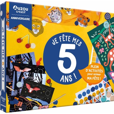 Mon coffret d'anniversaire - Je fête mes 5 ans ! - Auzou