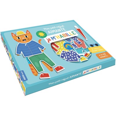 Mon petit coffret aimanté - Je m'habille - Auzou
