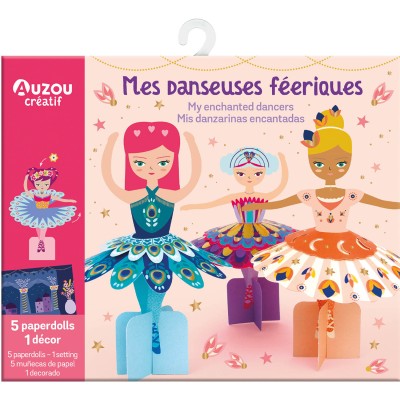 Ma pochette d'artiste - Mes danseuses féériques - Auzou