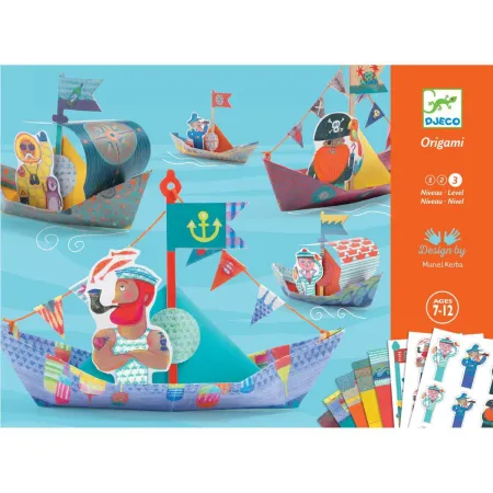 Set origami : bateaux sur l'eau - Djeco