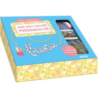 Mon superbe bijou - Mon joli collier personnalisé - Auzou