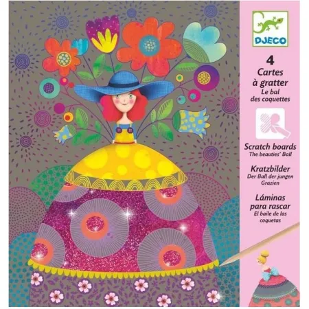 Cartes à Gratter Le bal des coquettes - Djeco