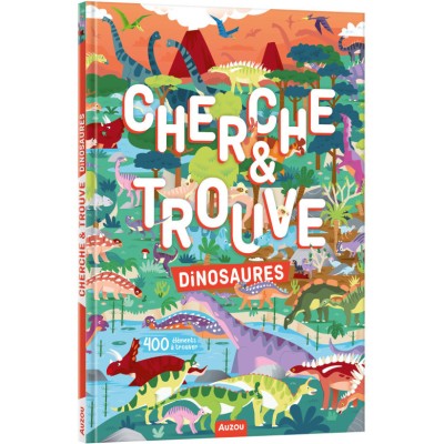 Livre Cherche et trouve : Dinosaures - Auzou