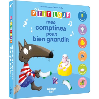 P'tit Loup - Mes comptines pour bien grandir - Auzou