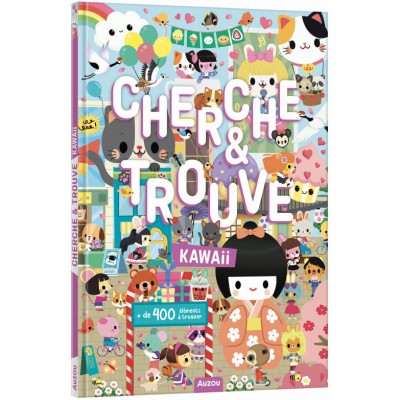 Cherche et trouve - Kawaii - Auzou