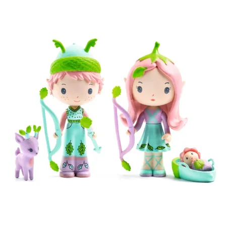 Lily & Sylvestre - Figurines Tinyly - Djeco