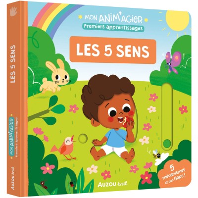 Mon anim'agier Premiers apprentissages : Les 5 sens - Auzou