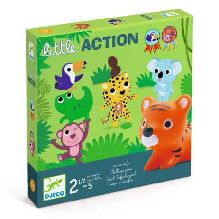 Little action - jeux de défis pour les 2/5 ans - Djeco