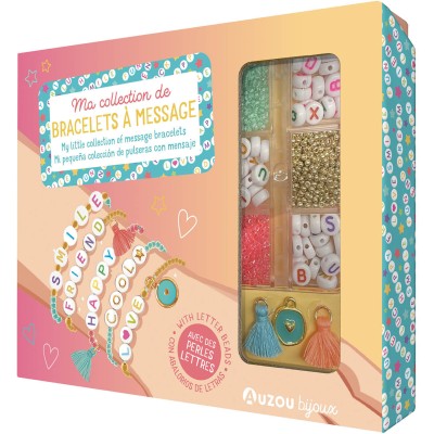 Mon superbe bijou - Ma collection de bracelets à message - Auzou