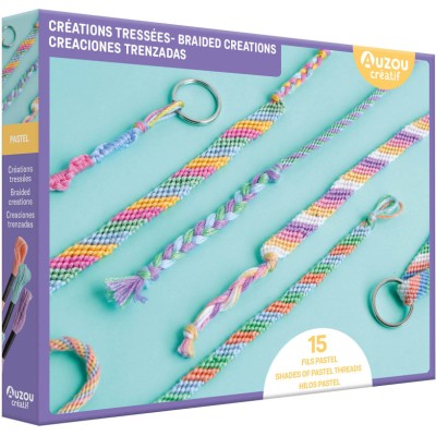 Mon coffret d'artiste fils brésiliens pastels - Auzou