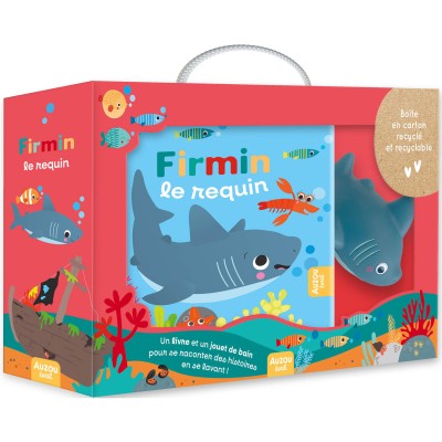 Mon premier livre de bain - Firmin le requin - Auzou