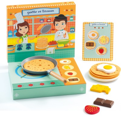 Dînette atelier de crêpes - Gaëlle et Titouan - Djeco