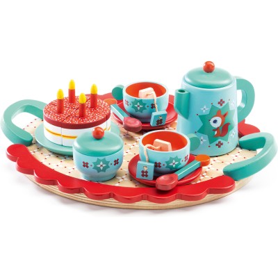 Goûter de renard dînette enfant en bois - Djeco