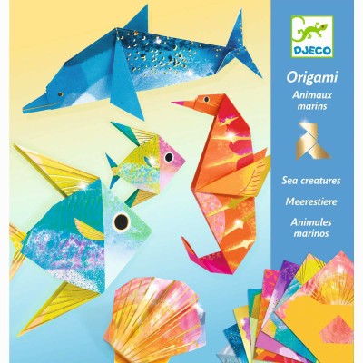 Origami Animaux marins Activité Créative Enfant - Djeco
