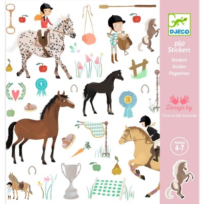 Stickers - Cheval - Djeco