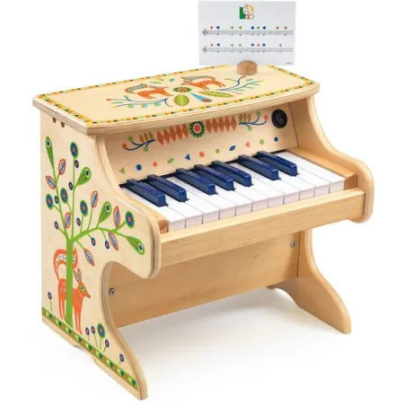 Piano en bois électronique enfant Animambo - Djeco