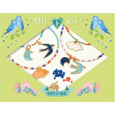 Kit créatif bijoux : multirangs cieux - Djeco