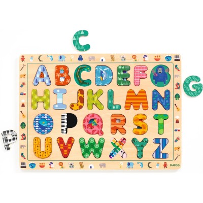 Puzzle Abc International - Jeux enfants - Djeco