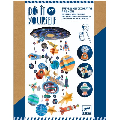 Kit créatif do it yourself : système solaire - Djeco