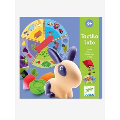 Tactilo Loto Ferme - Jeu de société - Djeco