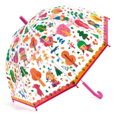 Parapluie Forêt Transparent Little Big Room Enfant - Djeco