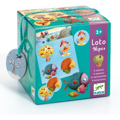 Loto 4 Saisons - Jeu de société - Djeco