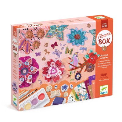 Le jardin de fleurs - Coffret multi-activités - Djeco