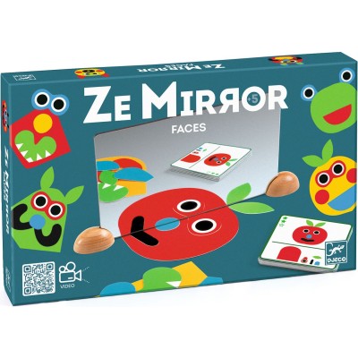 Jeu Ze Mirror Faces - : jouets, déco, puériculture - Djeco