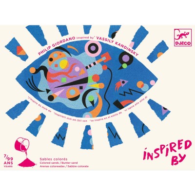 Sables colorés : abstractions - Djeco