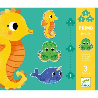 Puzzles Primo Dans la mer - Djeco