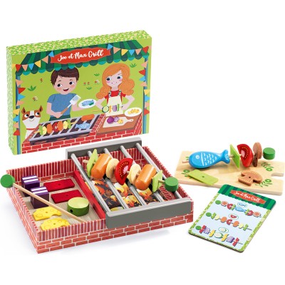 Dînette barbecue Joe et Max Grill - Djeco