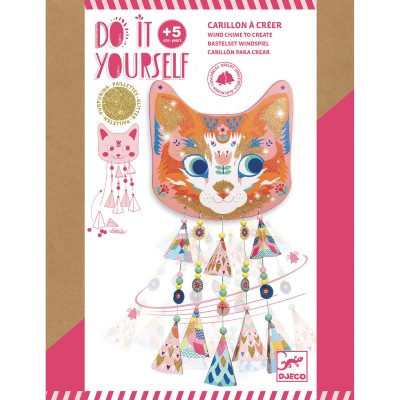 Kitty carillon à créer - Do it Yourself - Djeco