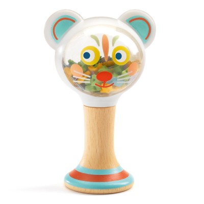 Hochet bois BabyMaraki - Djeco