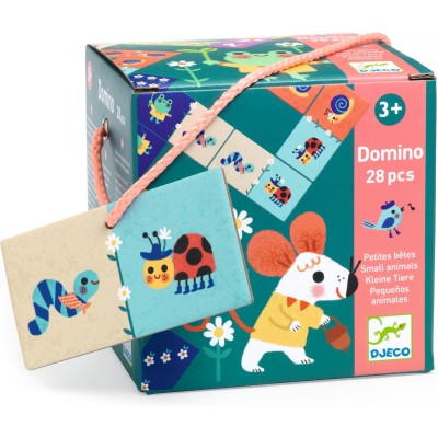 Domino Petites bêtes 28 pcs - Djeco