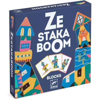 Jeux educatifs bois - construction gallery : ze stakaboom - Djeco