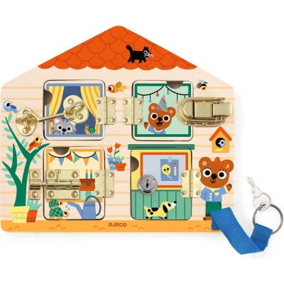 Jeu de manipulation : cabanalock - Djeco