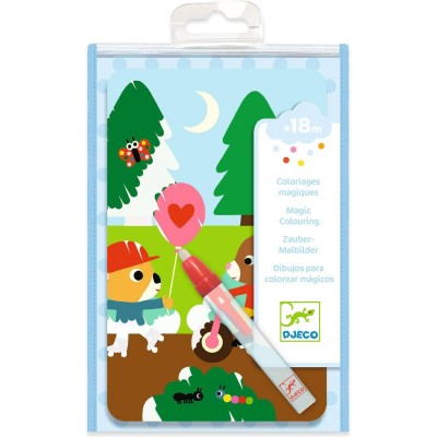 Mini Coloriages magiques - Au square - Djeco