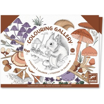 Colouring Gallery : Naturaliste - Djeco