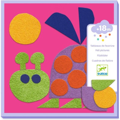 Tableaux de feutrine : Petit Doux - Djeco