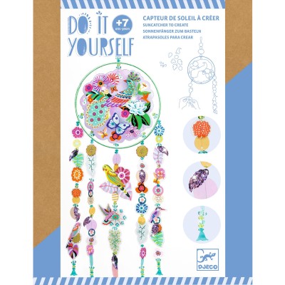 Capteur de soleil à créer Diy : Oiseau de paradis - Djeco