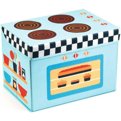 Coffre de rangement : cuisinière - Djeco