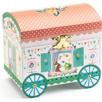 Boîte à musique : roulotte enchantée - Djeco