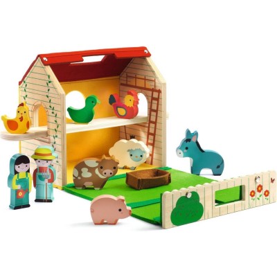 Ferme nomade Softi-Farm - Djeco