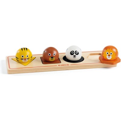 Puzzle 4 pcs Ball'n'Co - Djeco