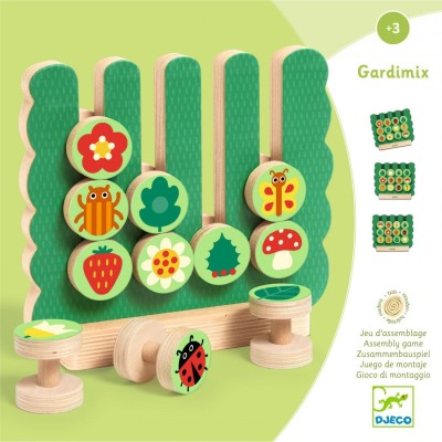 Jeu d'assemblage Gardimix - Djeco