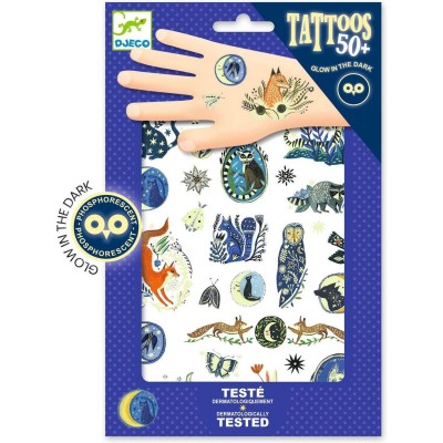 Tattoos phospho 50+ Reflets de nuit - Djeco
